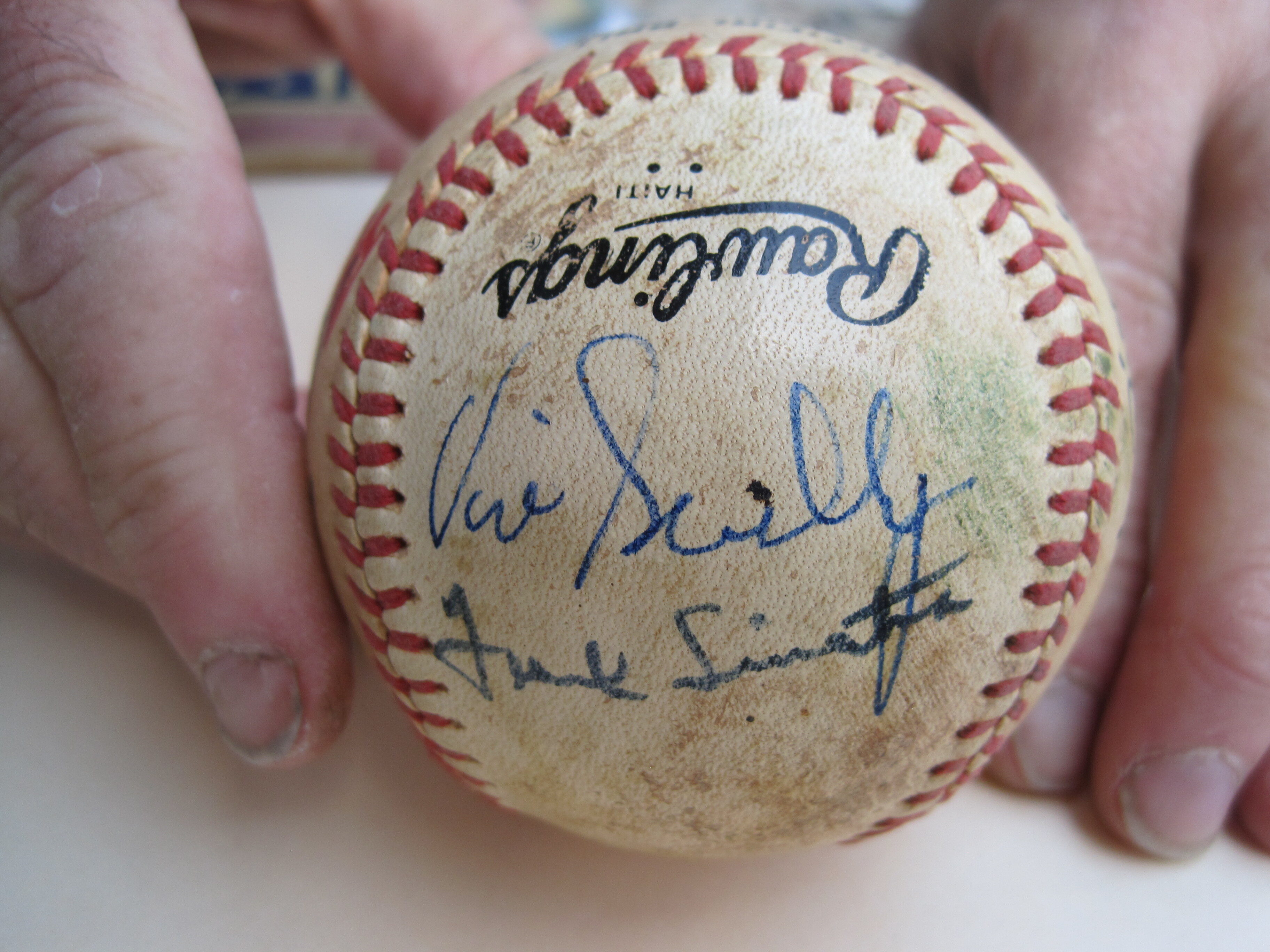 Vin Scully Signed Autographed Vintage National League Baseball