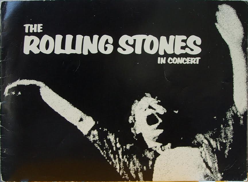 rolling stones 1971 tour poster